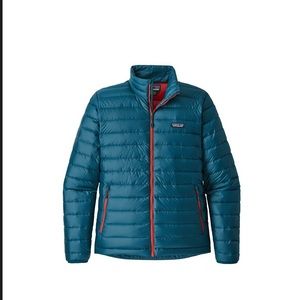 Mens down sweater jacket